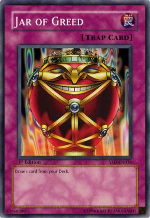 Jar of Greed (Common) (YSD-EN036) - Starter Deck 2006 Unlimited
