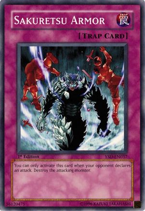 Sakuretsu Armor (Common) (YSD-EN037) - Starter Deck 2006 1st Edition