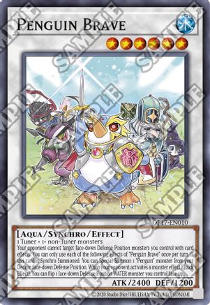 Penguin Brave (Super Rare) (OP17-EN010) - OTS Tournament Pack 17 Unlimited