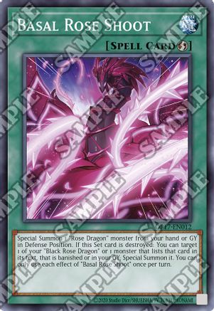 Basal Rose Shoot (Super Rare) (OP17-EN012) - OTS Tournament Pack 17 Unlimited