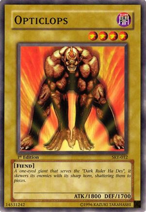 Opticlops (Common) (SKE-012) - Starter Deck: Kaiba Evolution Unlimited