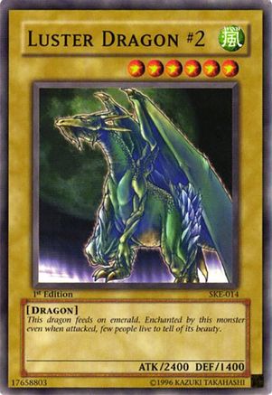 Luster Dragon #2 (Common) (SKE-014) - Starter Deck: Kaiba Evolution 1st Edition