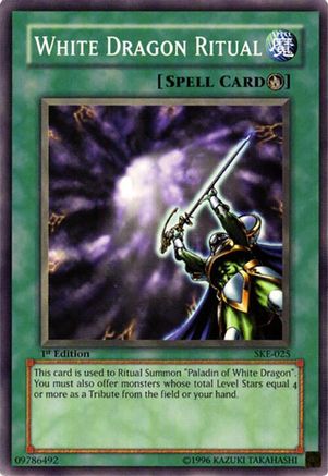 White Dragon Ritual (Common) (SKE-025) - Starter Deck: Kaiba Evolution 1st Edition