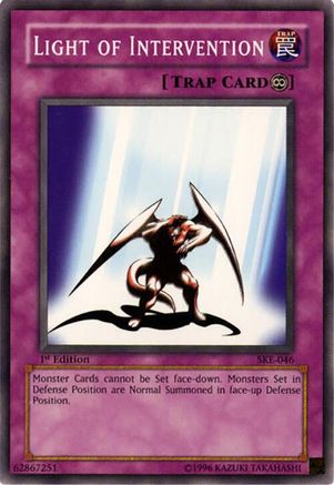 Light of Intervention (Common) (SKE-046) - Starter Deck: Kaiba Evolution 1st Edition