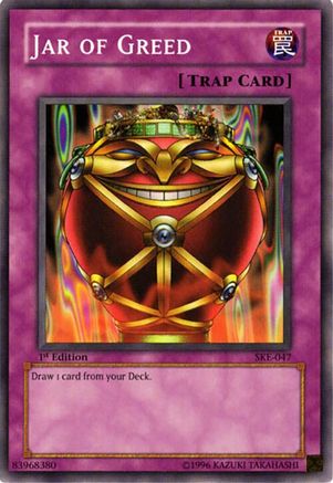 Jar of Greed (Common) (SKE-047) - Starter Deck: Kaiba Evolution Unlimited