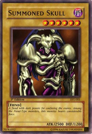 Summoned Skull (Common) (SYE-005) - Starter Deck: Yugi Evolution Unlimited