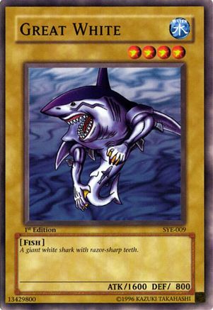 Great White (Common) (SYE-009) - Starter Deck: Yugi Evolution Unlimited