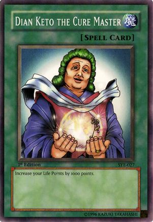 Dian Keto the Cure Master (Common) (SYE-027) - Starter Deck: Yugi Evolution 1st Edition
