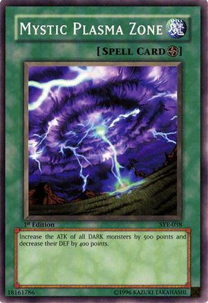 Mystic Plasma Zone (Common) (SYE-038) - Starter Deck: Yugi Evolution Unlimited