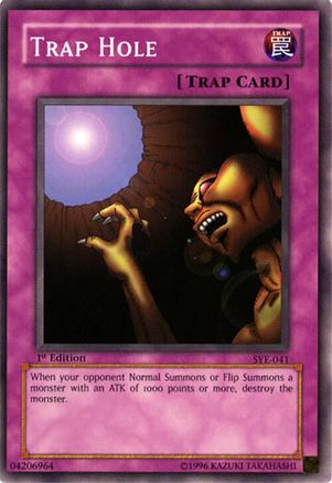 Trap Hole (Common) (SYE-041) - Starter Deck: Yugi Evolution Unlimited