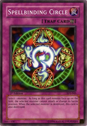 Spellbinding Circle (Common) (SYE-045) - Starter Deck: Yugi Evolution Unlimited