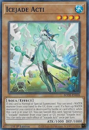 Icejade Acti (Common) (BODE-EN008) - Burst of Destiny 1st Edition