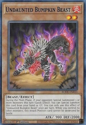 Undaunted Bumpkin Beast (Common) (BODE-EN033) - Burst of Destiny 1st Edition