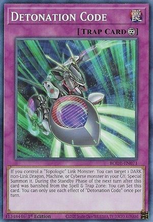Detonation Code (Common) (BODE-EN071) - Burst of Destiny 1st Edition