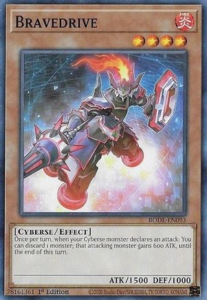 Bravedrive (Common) (BODE-EN093) - Burst of Destiny 1st Edition