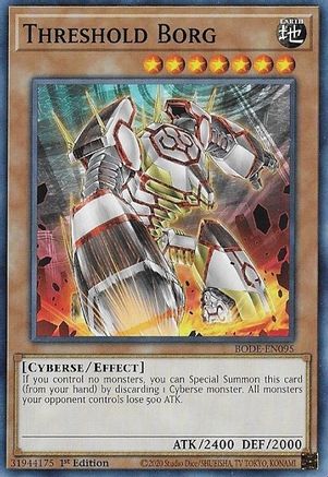 Threshold Borg (Common) (BODE-EN095) - Burst of Destiny 1st Edition