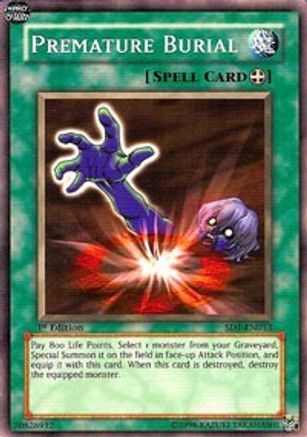 Premature Burial (Common) (SD1-EN013) - Structure Deck: Dragon's Roar Unlimited