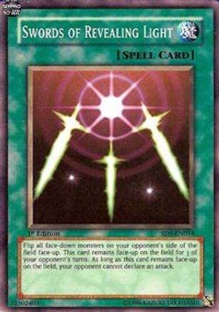Swords of Revealing Light (Common) (SD1-EN014) - Structure Deck: Dragon's Roar Unlimited