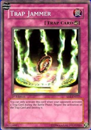Trap Jammer (Common) (SD1-EN027) - Structure Deck: Dragon's Roar Unlimited