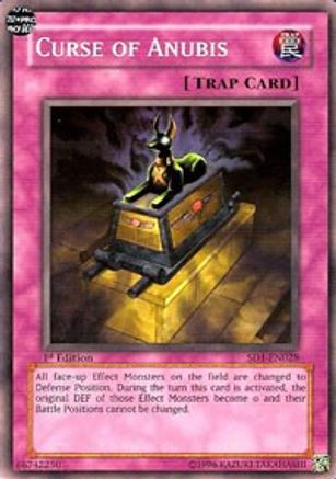 Curse of Anubis (Common) (SD1-EN028) - Structure Deck: Dragon's Roar Unlimited