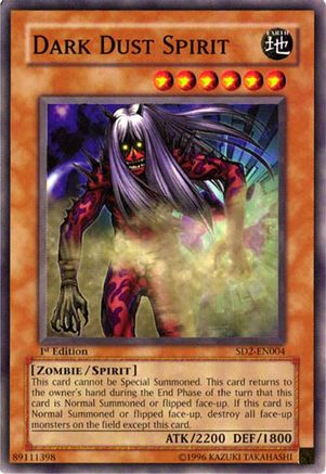 Dark Dust Spirit (Common) (SD2-EN004) - Structure Deck: Zombie Madness 1st Edition