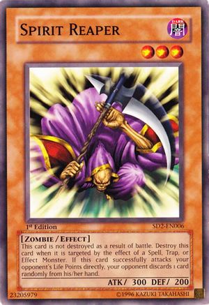 Spirit Reaper (Common) (SD2-EN006) - Structure Deck: Zombie Madness Unlimited