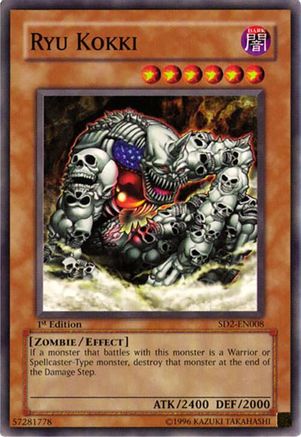 Ryu Kokki (Common) (SD2-EN008) - Structure Deck: Zombie Madness 1st Edition