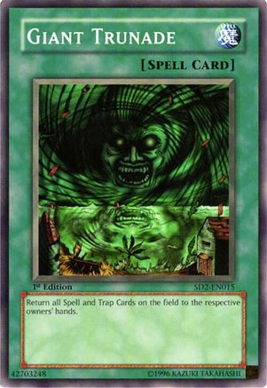 Giant Trunade (Common) (SD2-EN015) - Structure Deck: Zombie Madness 1st Edition