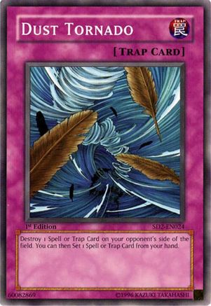 Dust Tornado (Common) (SD2-EN024) - Structure Deck: Zombie Madness Unlimited
