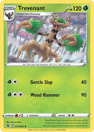 Trevenant (017/264) [SWSH08 Fusion Strike] - Uncommon