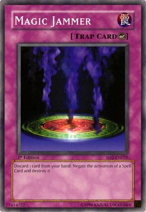 Magic Jammer (Common) (SD2-EN026) - Structure Deck: Zombie Madness Unlimited