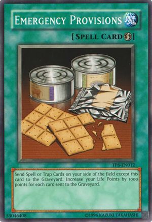 Emergency Provisions (Common) (TP6-EN012) - Tournament Pack 6 Unlimited