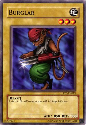 Burglar (Common) (TP6-EN019) - Tournament Pack 6 Unlimited