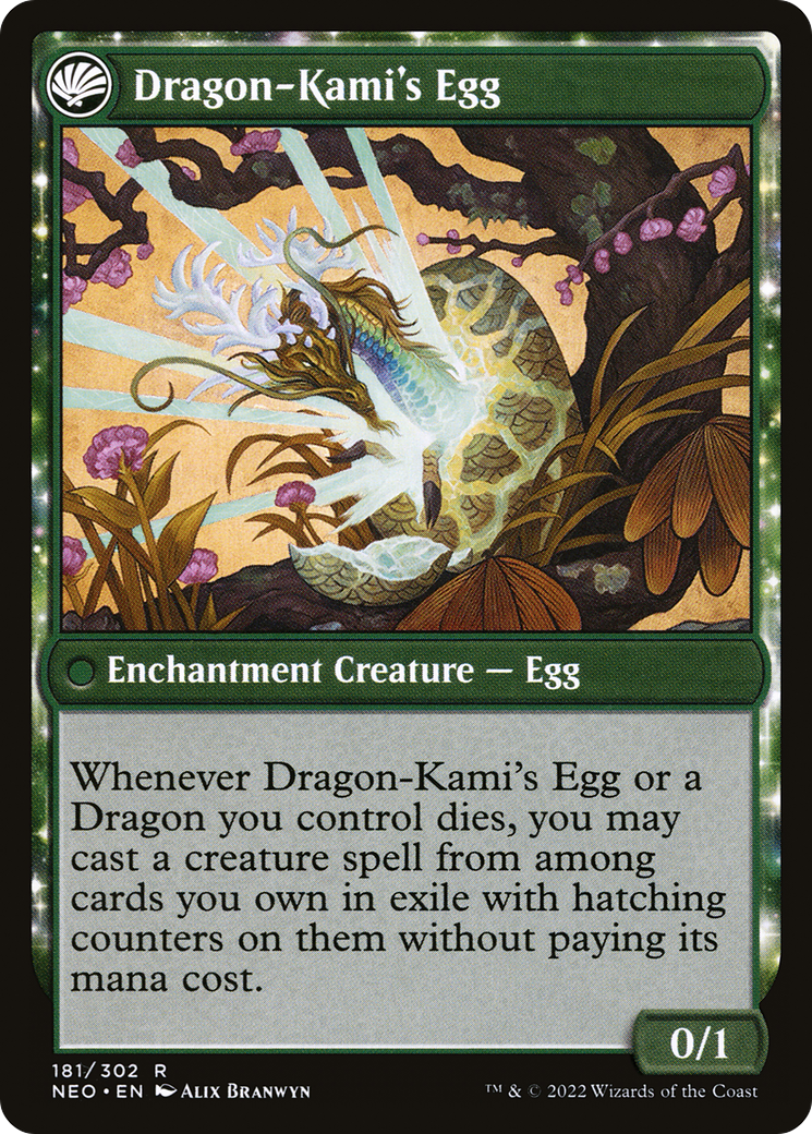 The Dragon-Kami Reborn (NEO-181) [Kamigawa: Neon Dynasty]