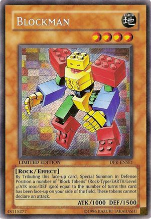 Blockman (Secret Rare) (DPK-ENSE1) - Duelist Pack Special Edition Limited
