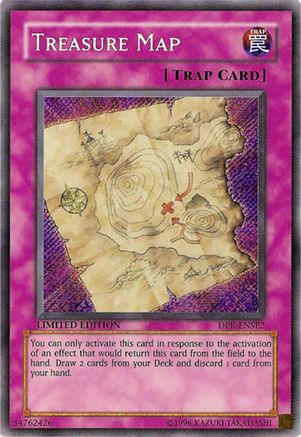 Treasure Map (Secret Rare) (DPK-ENSE2) - Duelist Pack Special Edition Limited