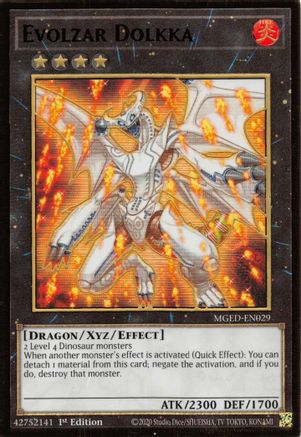 Evolzar Dolkka (Premium Gold Rare) (MGED-EN029) - Maximum Gold: El Dorado 1st Edition