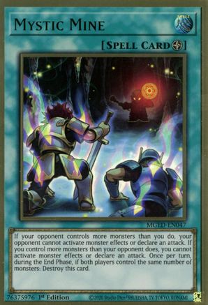 Mystic Mine (Premium Gold Rare) (MGED-EN047) - Maximum Gold: El Dorado 1st Edition