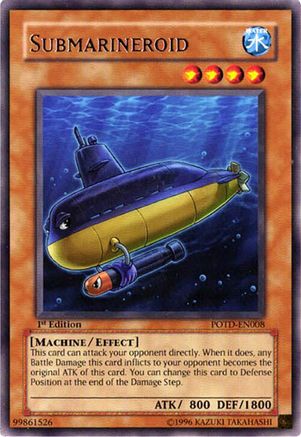 Submarineroid (Rare) (POTD-EN008) - Power of the Duelist 1st Edition