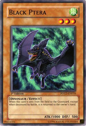 Black Ptera (Common) (POTD-EN018) - Power of the Duelist Unlimited