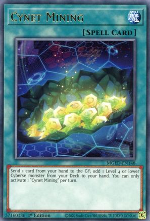 Cynet Mining (Rare) (MGED-EN148) - Maximum Gold: El Dorado 1st Edition