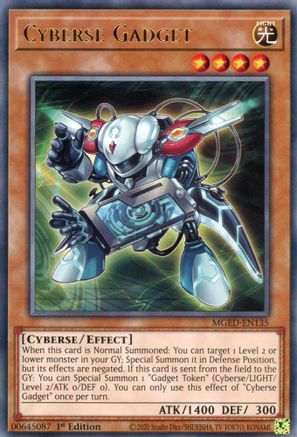 Cyberse Gadget (Rare) (MGED-EN135) - Maximum Gold: El Dorado 1st Edition