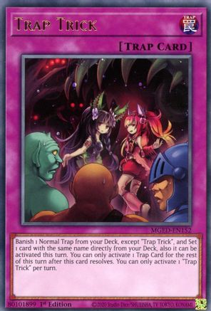 Trap Trick (Rare) (MGED-EN152) - Maximum Gold: El Dorado 1st Edition