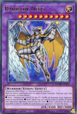 Rainbow Neos (Rare) (MGED-EN137) - Maximum Gold: El Dorado 1st Edition