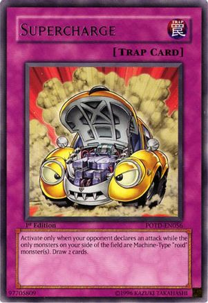 Supercharge (Rare) (POTD-EN056) - Power of the Duelist 1st Edition