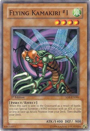 Flying Kamakiri #1 (Common) (SD8-EN006) - Structure Deck: Lord of the Storm 1st Edition