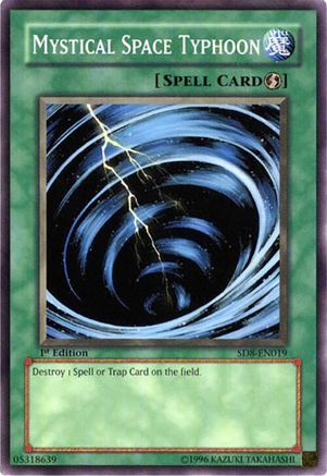 Mystical Space Typhoon (Common) (SD8-EN019) - Structure Deck: Lord of the Storm Unlimited