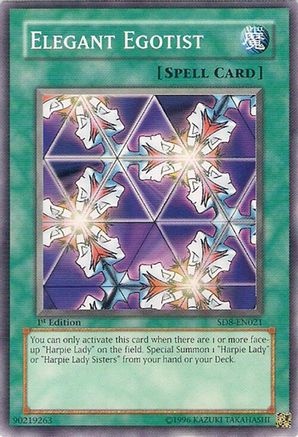 Elegant Egotist (Common) (SD8-EN021) - Structure Deck: Lord of the Storm 1st Edition