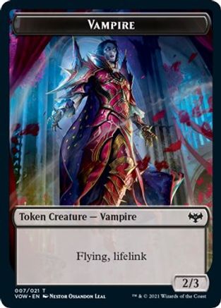 Vampire Token (VOW-007) [Innistrad: Crimson Vow]