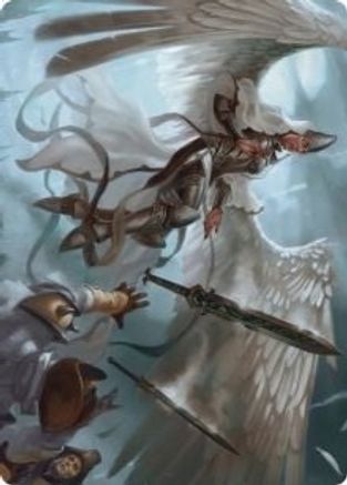 Angelic Quartermaster Art Card (ASVOW-005) [Art Series: Innistrad: Crimson Vow]